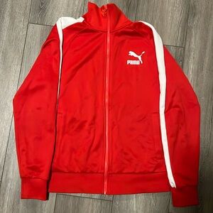 Men’s med zip up puma jacket
